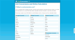 Desktop Screenshot of coolconversion.com